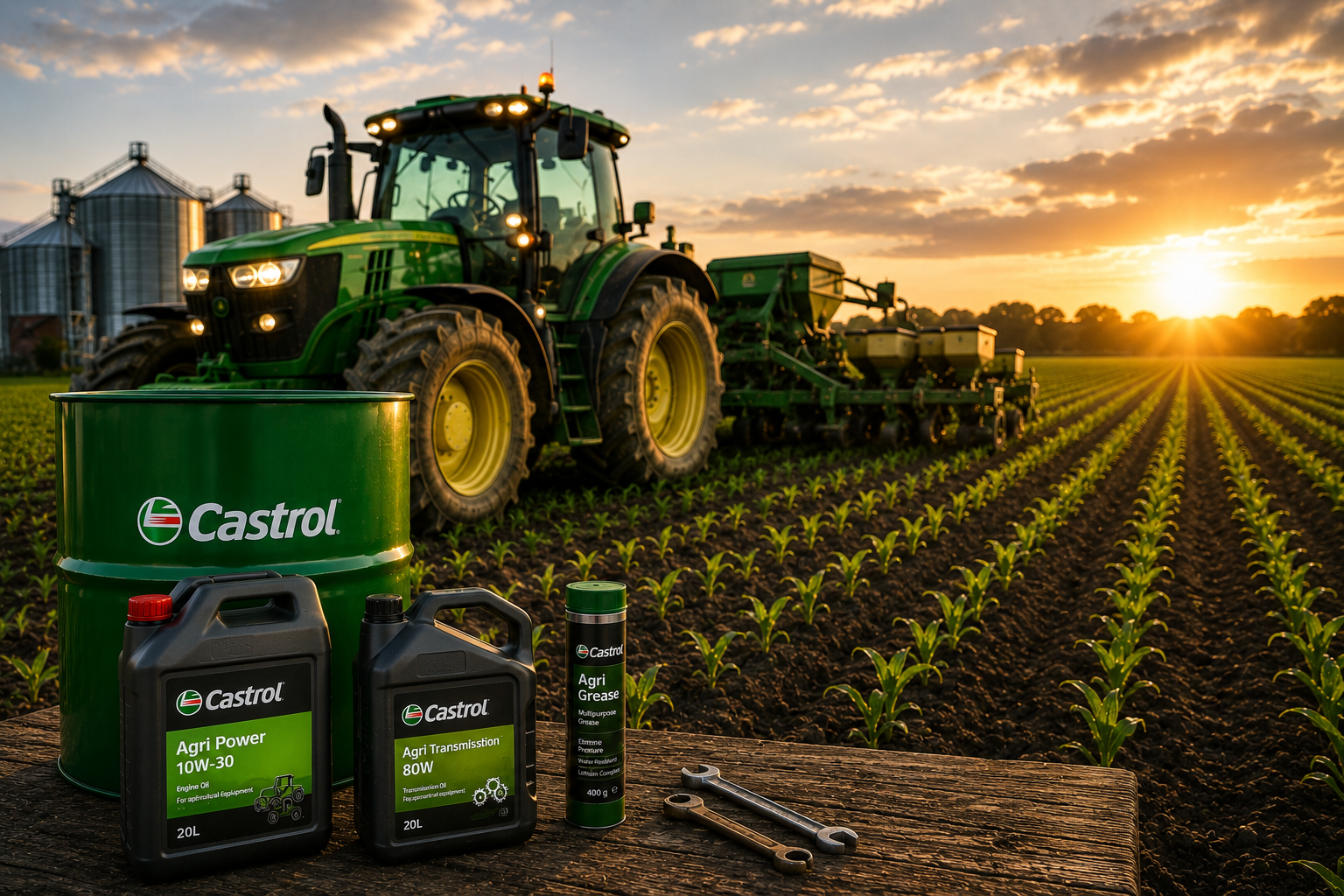 Reliable tractor operating in a field