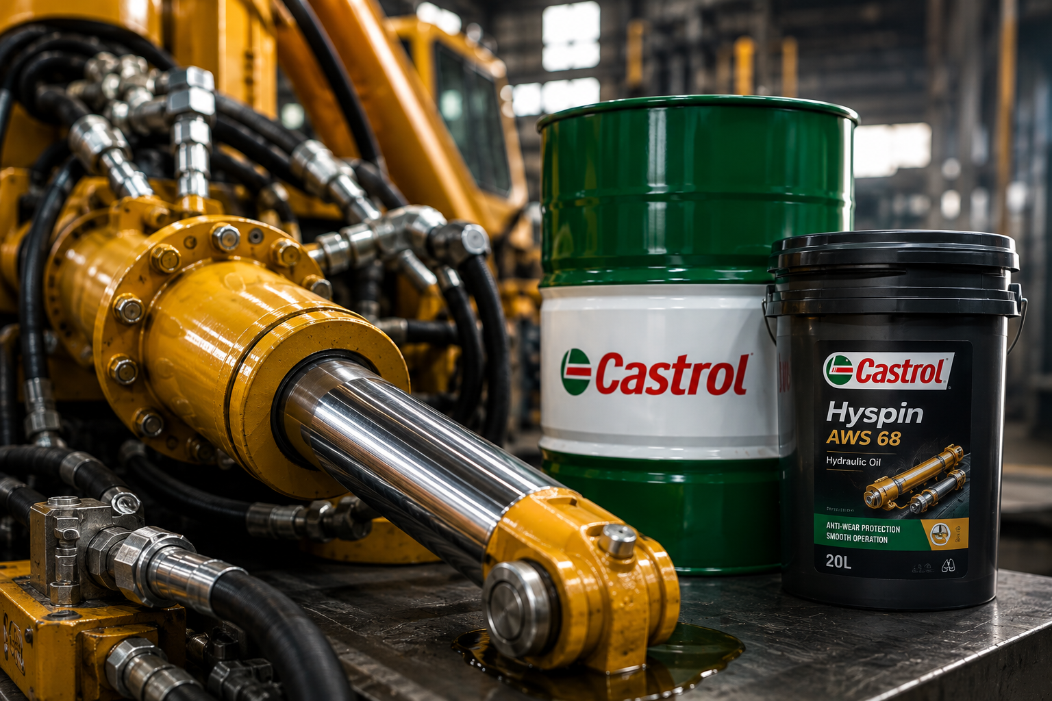 Hydraulic oil application