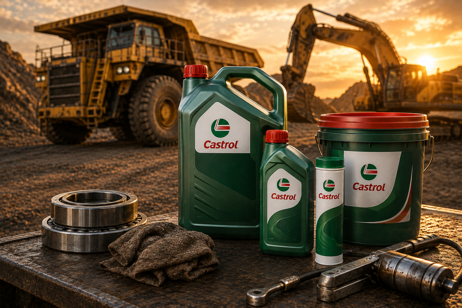 Castrol lubricant products for equipment protection