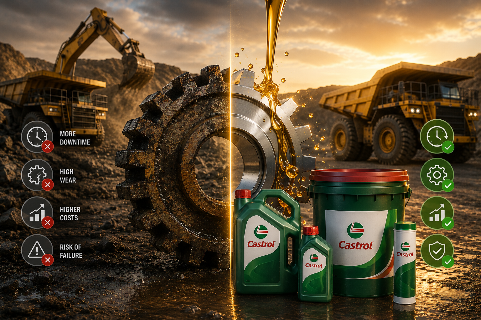 Industrial machinery and lubricant maintenance