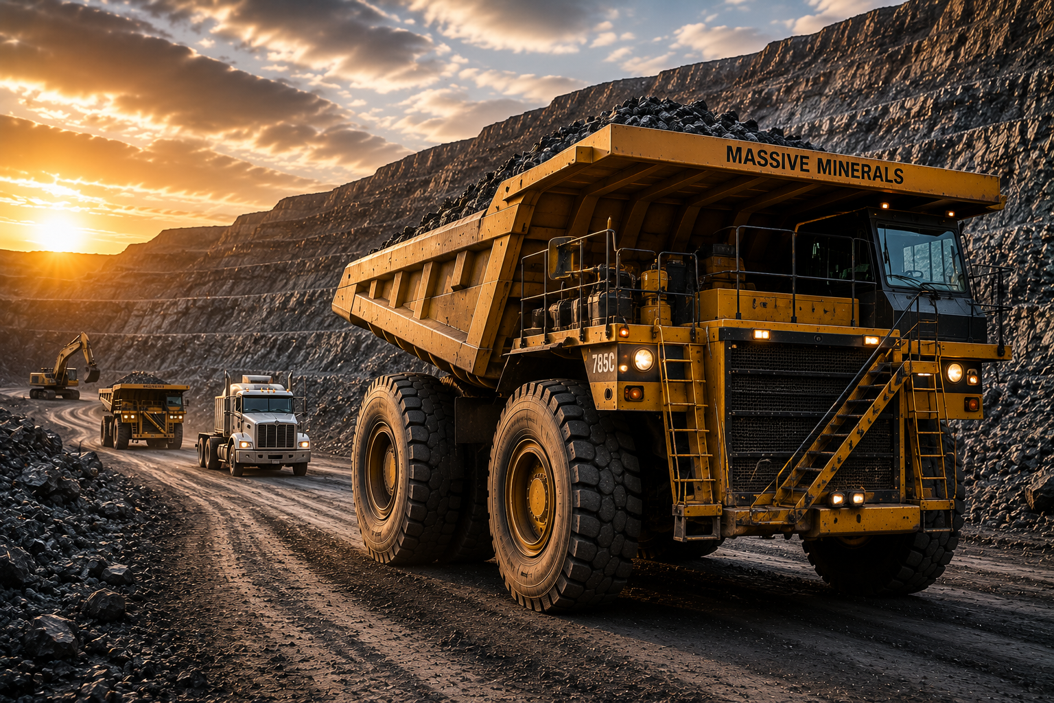 Industrial machinery and transport vehicles