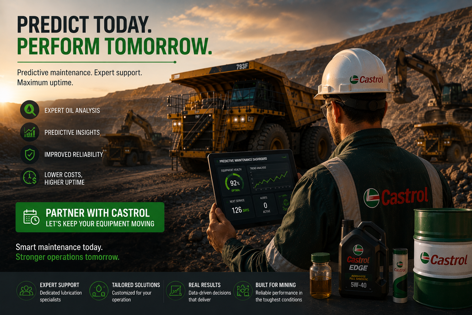 Predictive maintenance and industrial lubrication support