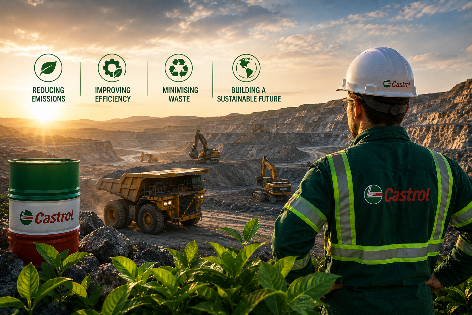Sustainable mining and industrial lubrication